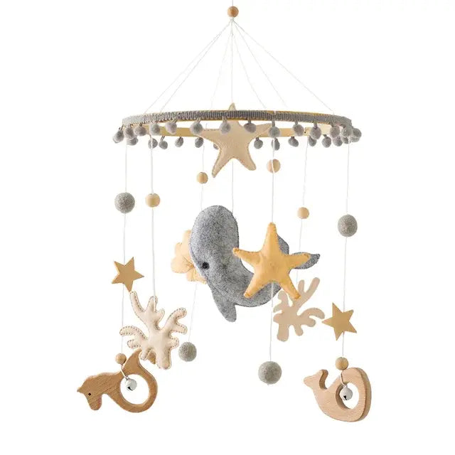 Soothe Your Baby to Sleep with Our Gentle Melodies Crib Mobile Bed Bell 🎶🌙