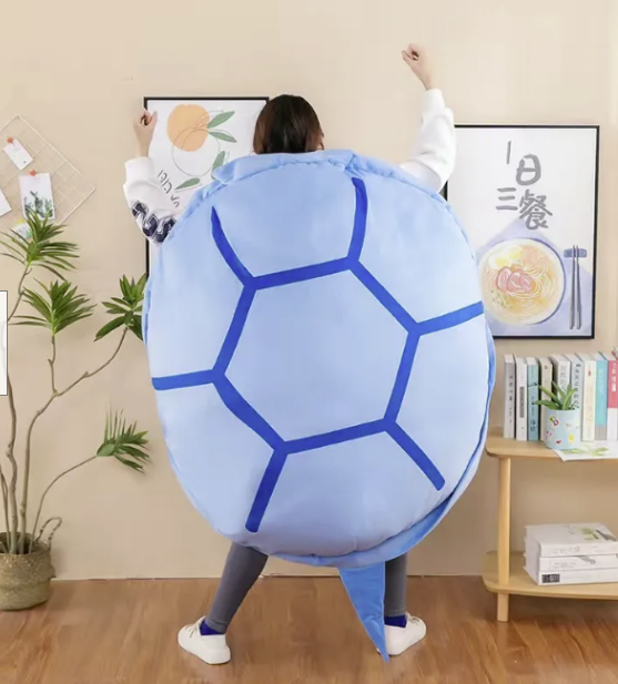 Ultimate Wearable Turtle Shell Pillow 🐢| Plush Comfort for Moms