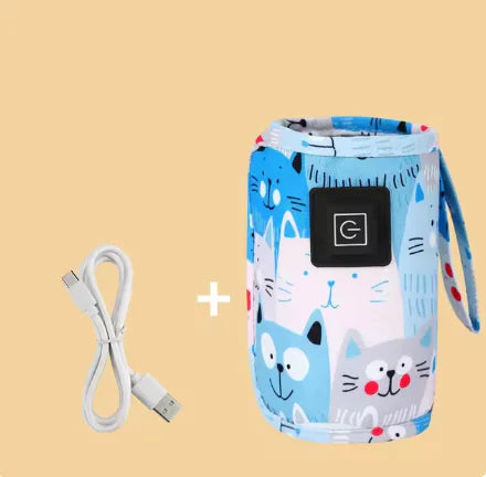 Portable USB Baby Bottle Warmer Bag: The Ultimate On-the-Go Feeding Solution 🍼