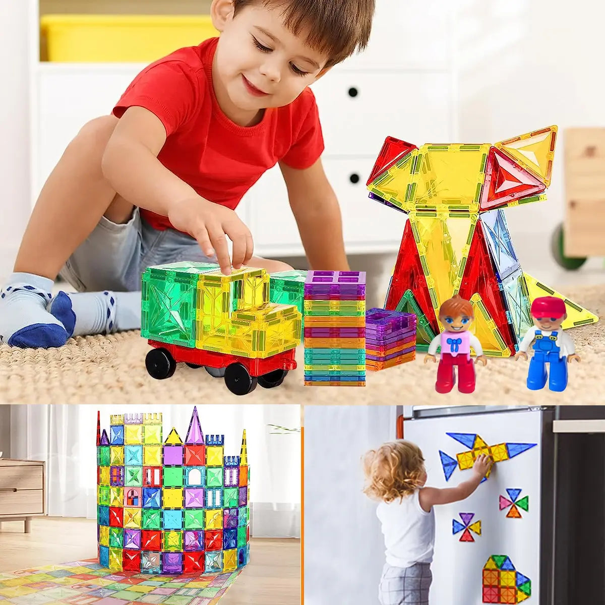 Unleash Endless Creativity with Our Magnetic Construction Set! 🏗️