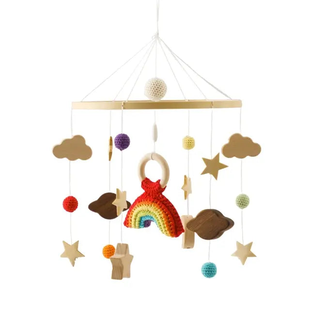 Soothe Your Baby to Sleep with Our Gentle Melodies Crib Mobile Bed Bell 🎶🌙