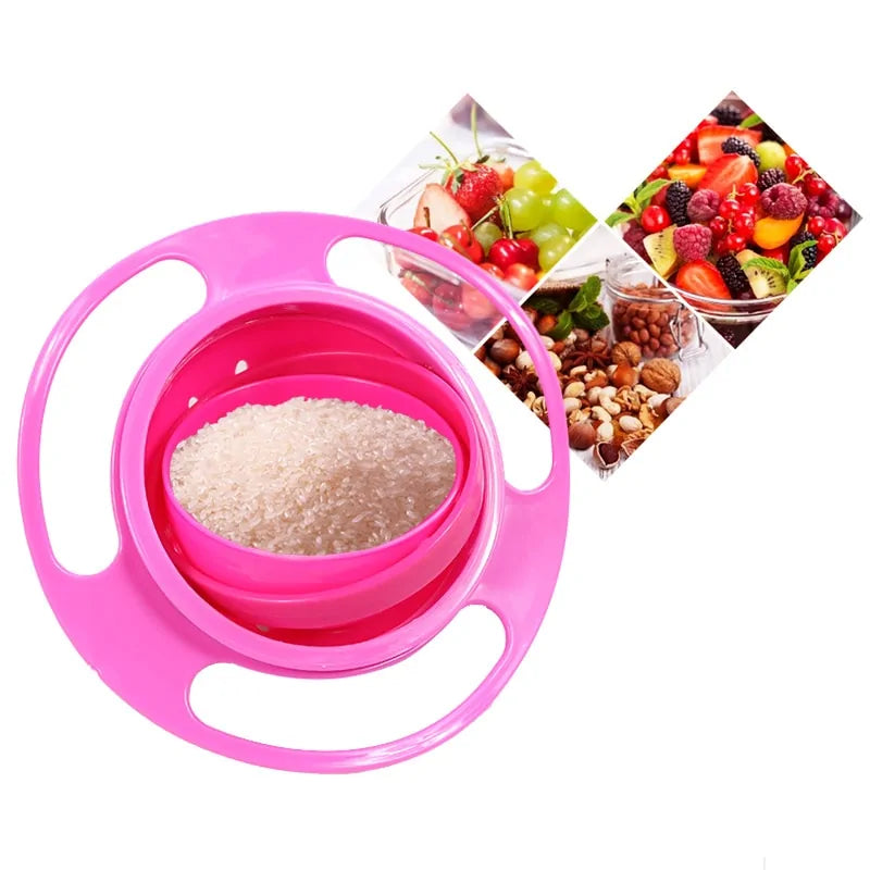 Universal Gyro Bowl: Innovative Design for Mess-Free Mealtime 🍽️🧸