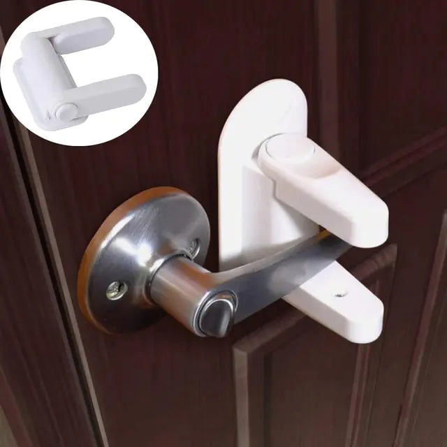 Ultimate Child-Proof Door Lever Lock - Safety and Peace of Mind for Your Home