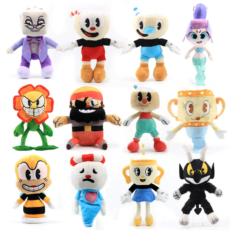 Dive into the Whimsical World of Cuphead with Our Adorable Plush Doll Collection! 🎮