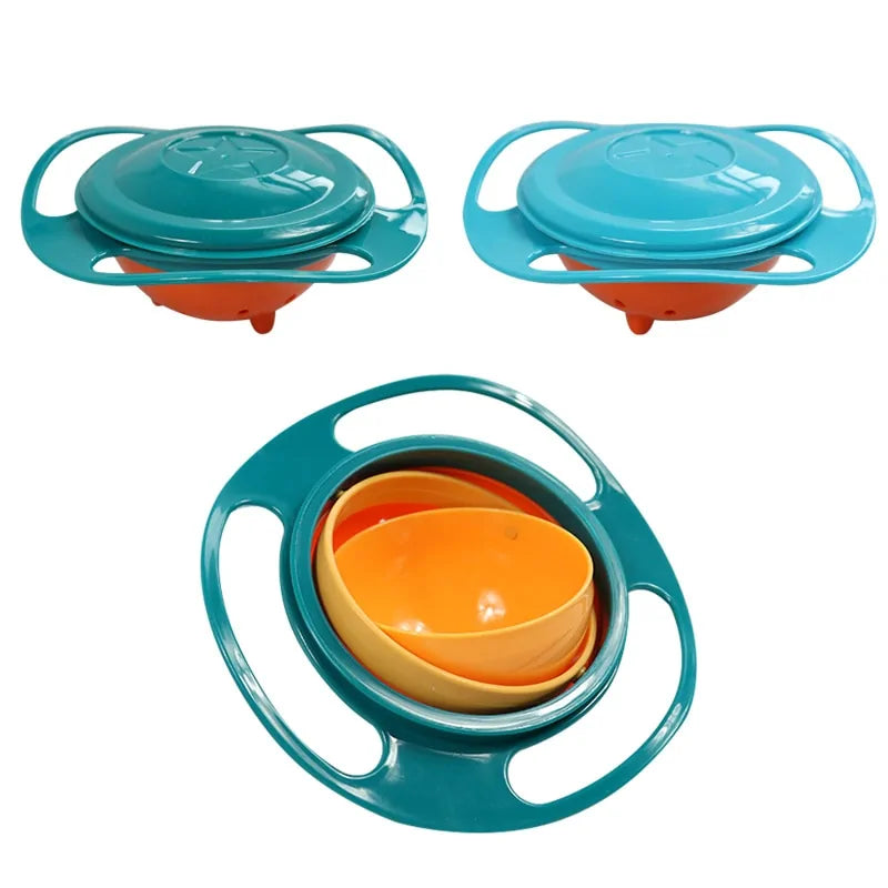 Universal Gyro Bowl: Innovative Design for Mess-Free Mealtime 🍽️🧸