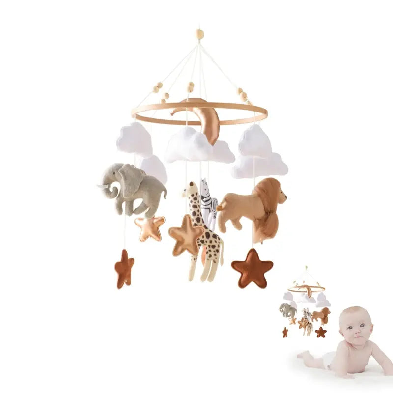 Soothe Your Baby to Sleep with Our Gentle Melodies Crib Mobile Bed Bell 🎶🌙