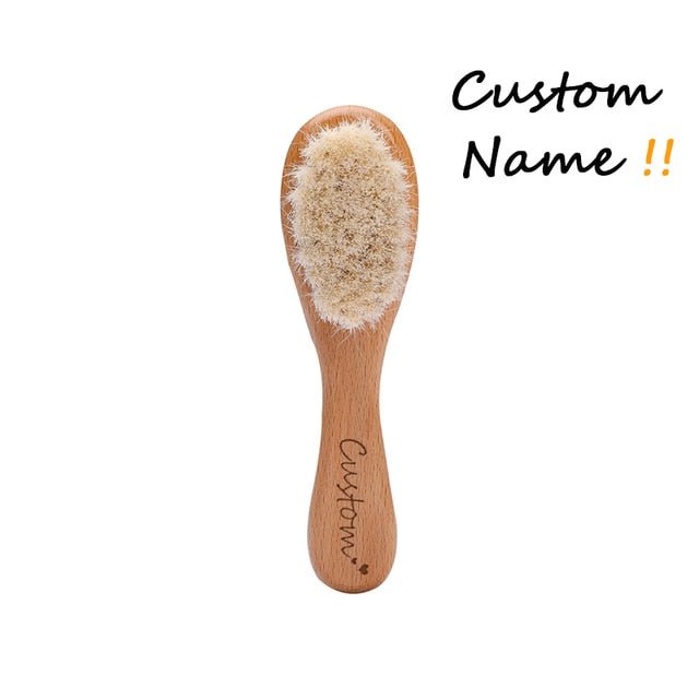 Comb and Care: Get Personalized with our Custom Baby Hair Comb Brush Set