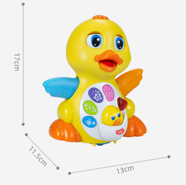 🦆 Dancing Ducky Toy: Engaging Melodies & Lights | Sensory Development for Kids