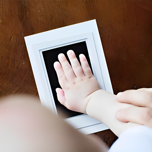 Preserve the Precious Moments with TiddlyBoo™ Inkless Baby Foot and Hand Print Kit - A Safe and Easy Way to Create Lasting Memories!