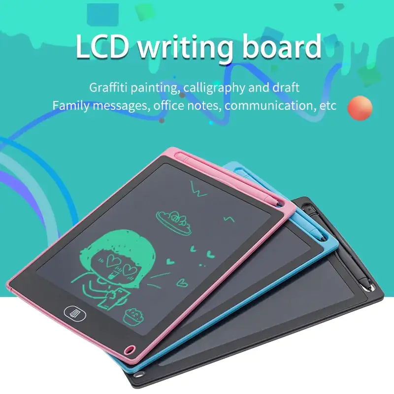 Capture Your Ideas Instantly with the LCD Writing Board – Your Ultimate Digital Notepad! 🌟📝