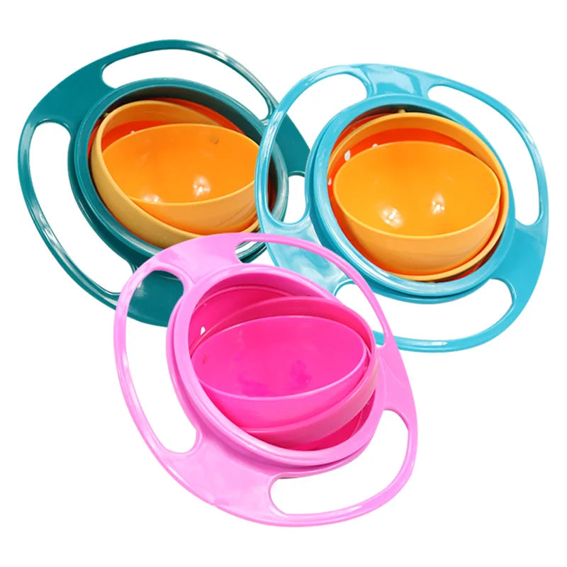 Universal Gyro Bowl: Innovative Design for Mess-Free Mealtime 🍽️🧸