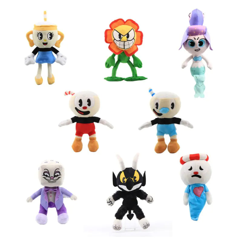 Dive into the Whimsical World of Cuphead with Our Adorable Plush Doll Collection! 🎮