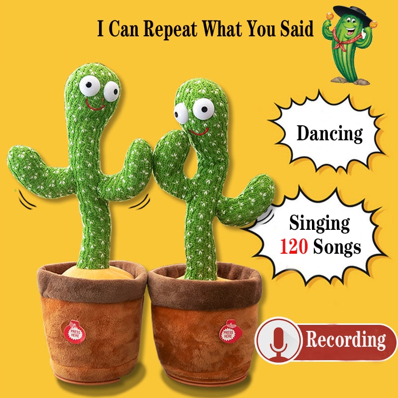 Adorable Dancing Cactus: Your Kid's Dance Partner