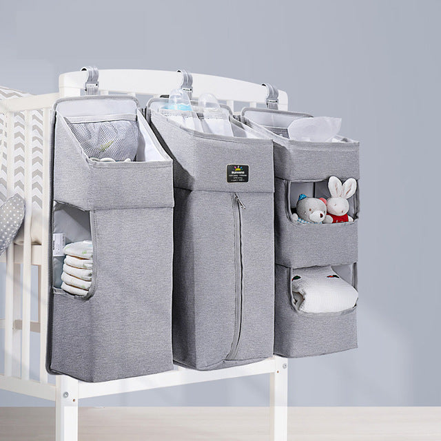 Organize Your Baby's Essentials with the Sunveno Crib Organizer