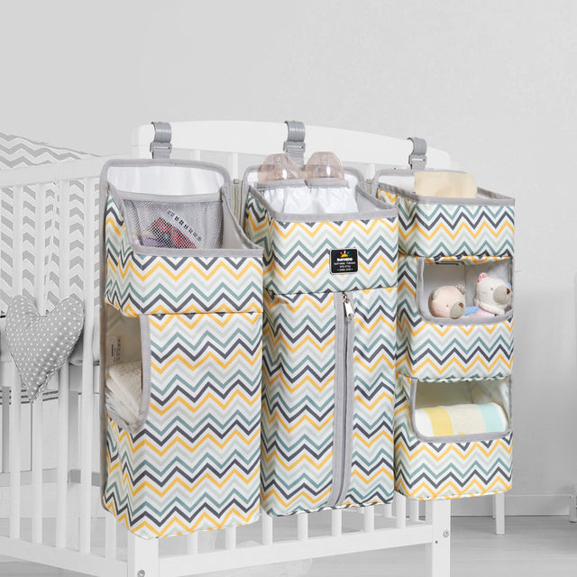 Organize Your Baby's Essentials with the Sunveno Crib Organizer