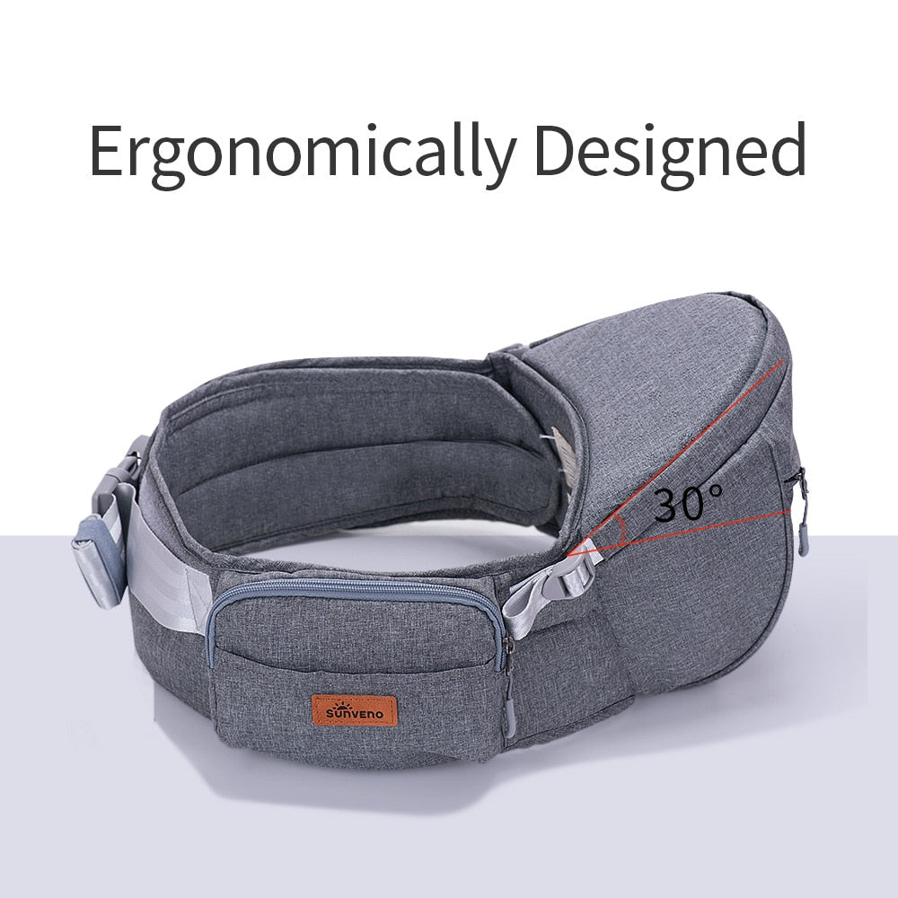 Experience Ultimate Comfort with the Baby Waist Seat Carrier!