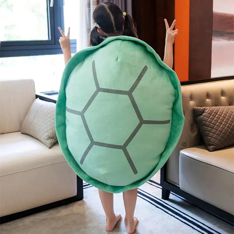 Ultimate Wearable Turtle Shell Pillow 🐢| Plush Comfort for Moms